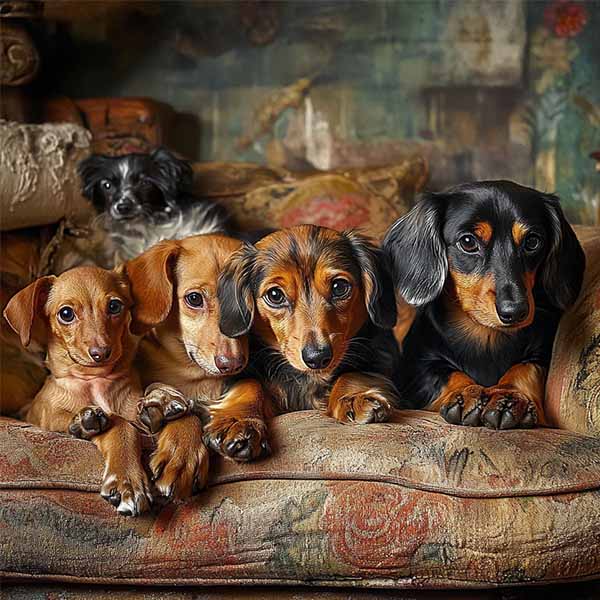 are dachshunds good with other dogs