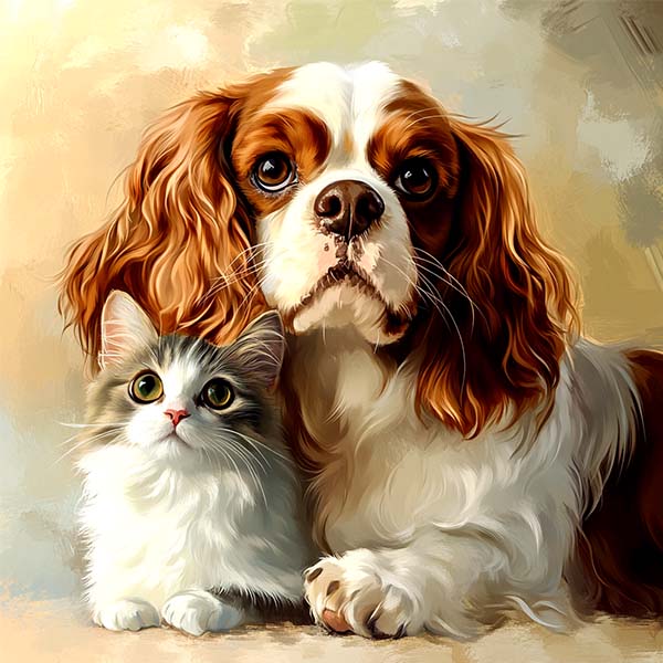 Are Cavalier King Charles Spaniel Good With Cats